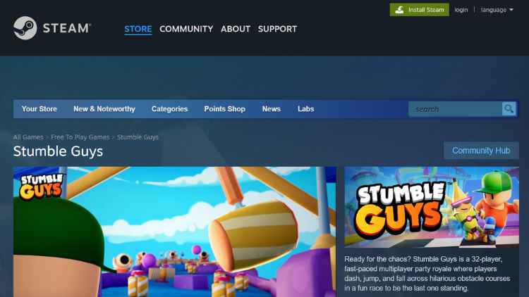 Playing via Steam 